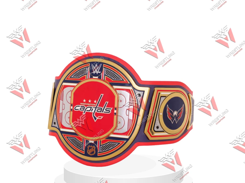 Washington Capital NHL Wrestling Championship Belt