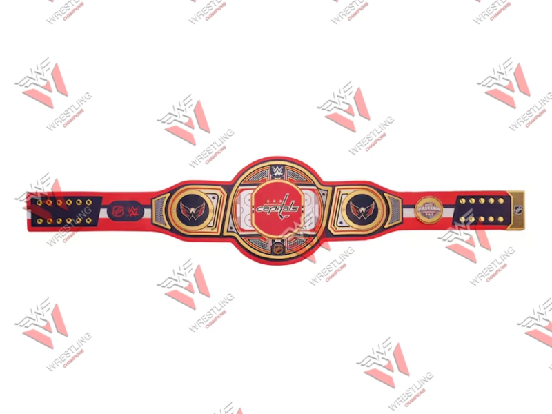 Washington Capital NHL Wrestling Championship Belt