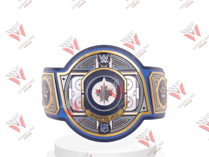 Winnipeg Jets NHL Wrestling Championship Belt