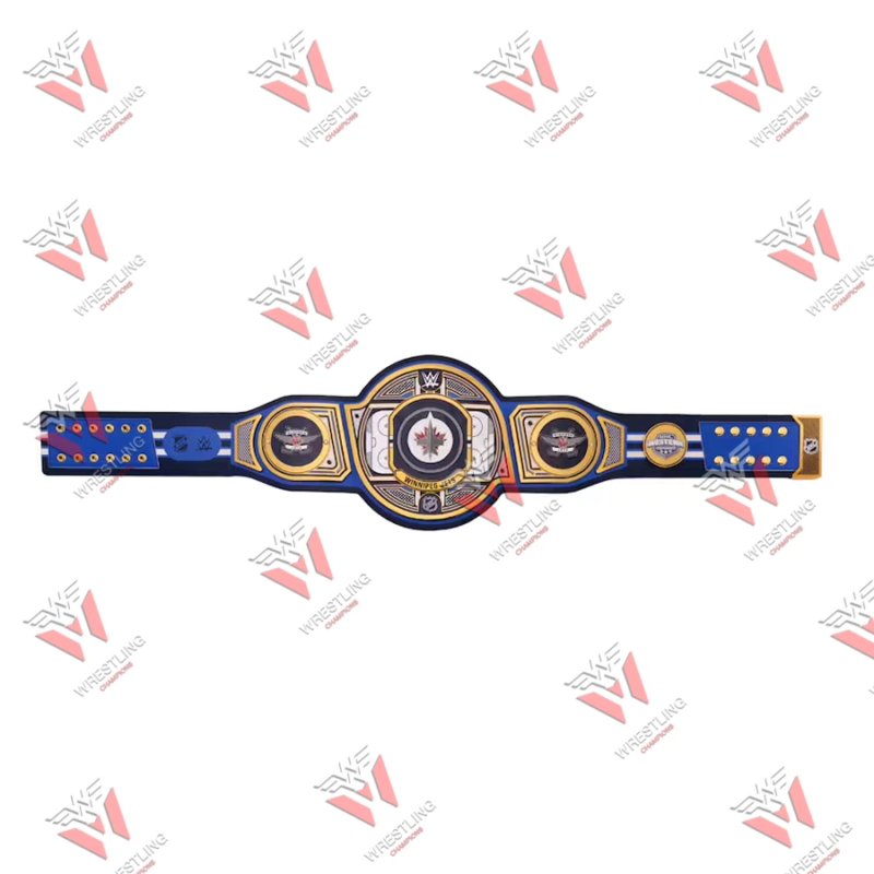 Winnipeg Jets NHL Wrestling Championship Belt