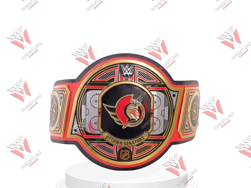 Ottawa Senators NHL Wrestling Championship Belt