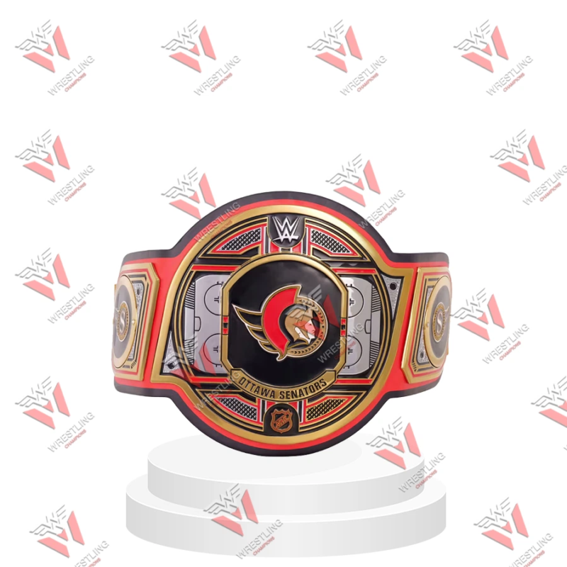 Ottawa Senators NHL Wrestling Championship Belt