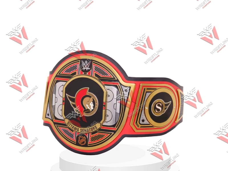 Ottawa Senators NHL Wrestling Championship Belt