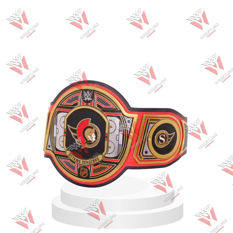 Ottawa Senators NHL Wrestling Championship Belt