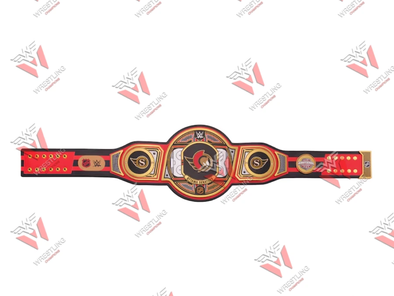 Ottawa Senators NHL Wrestling Championship Belt