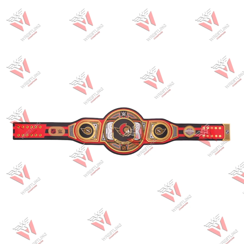 Ottawa Senators NHL Wrestling Championship Belt