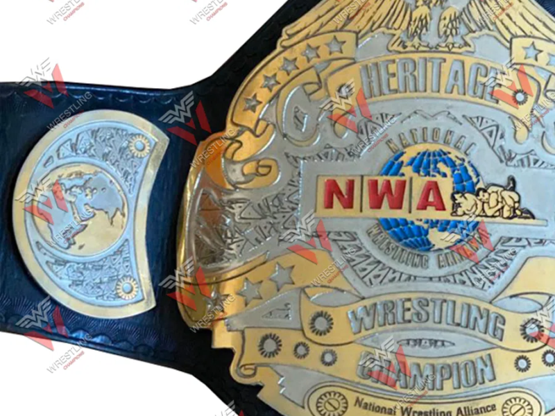 NWA Heritage Wrestling Championship Belt Replica