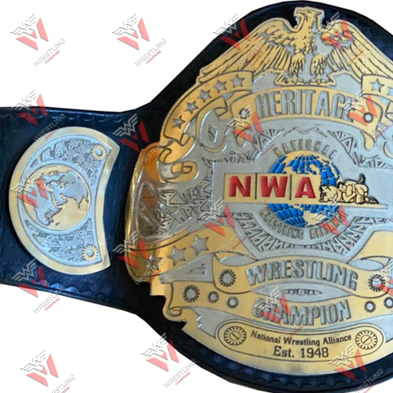 NWA Heritage Wrestling Championship Belt Replica