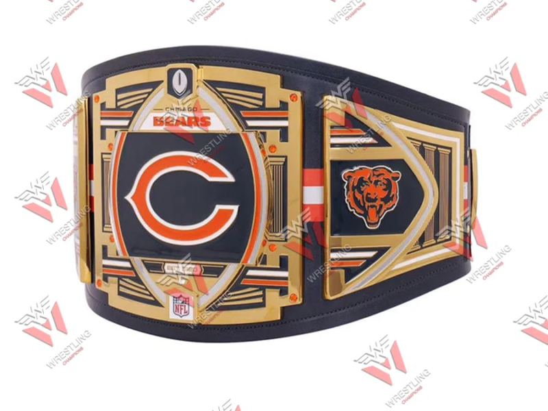 Chicago Bears NFL Wrestling Championship Title Belt