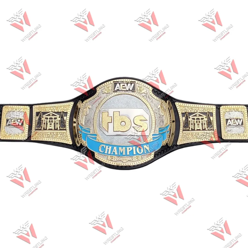 AEW TBS Wrestling Championship Replica Title Belt