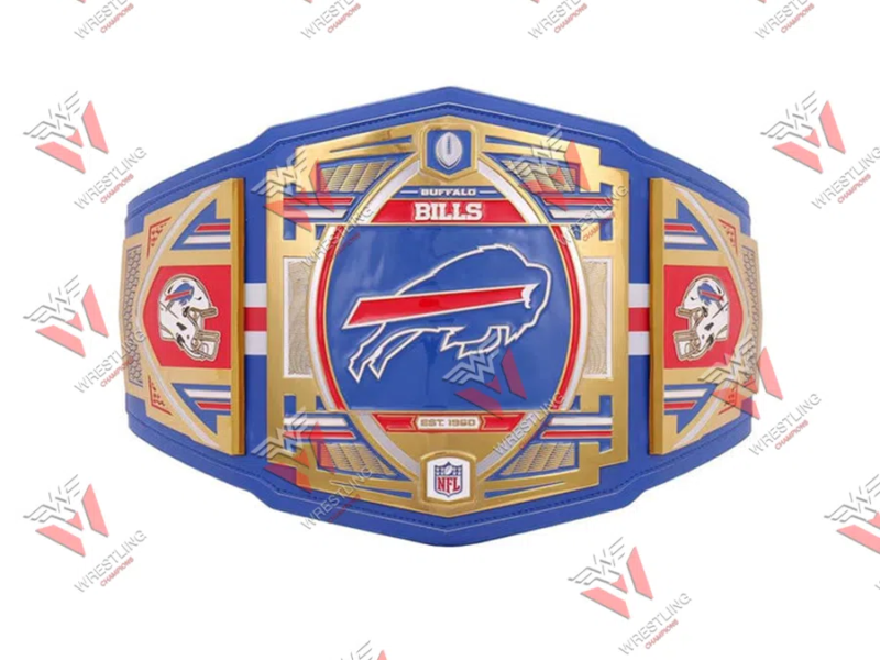 Buffalo Bills NFL Wrestling Championship Title Belt