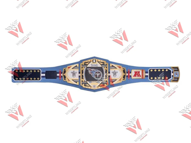 Tennessee Titans NFL Wrestling Championship Title Belt