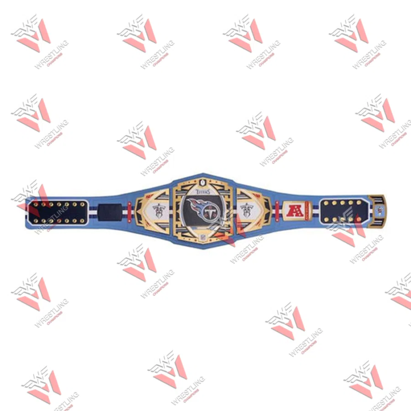 Tennessee Titans NFL Wrestling Championship Title Belt