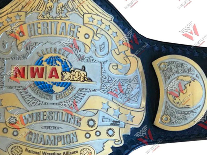 NWA Heritage Wrestling Championship Belt Replica