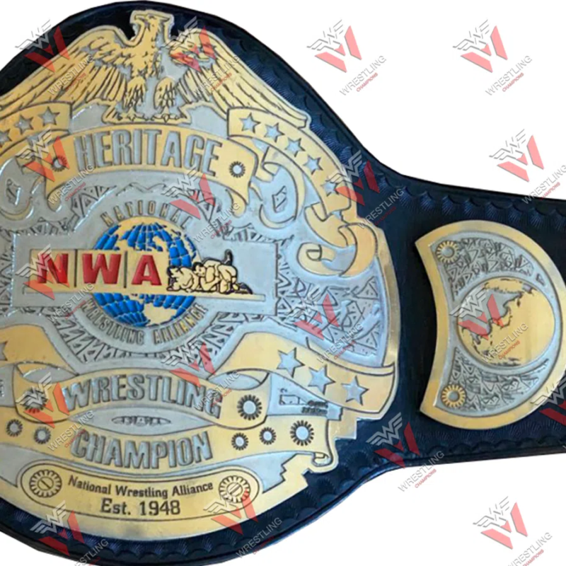 NWA Heritage Wrestling Championship Belt Replica