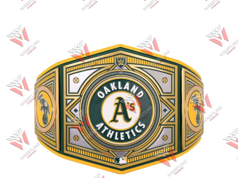 Oakland Athletics MLB Championship Title Belt Replica