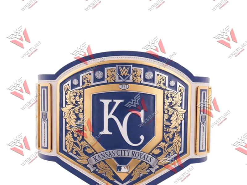 Kansas City Royals MLB Championship Title Belt Replica