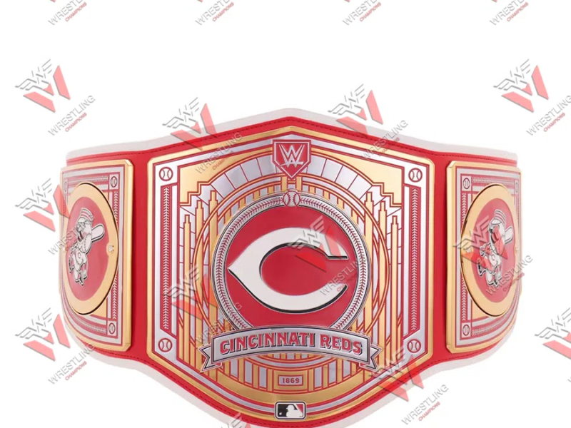 Cincinnati Red MLB Championship Title Belt Replica