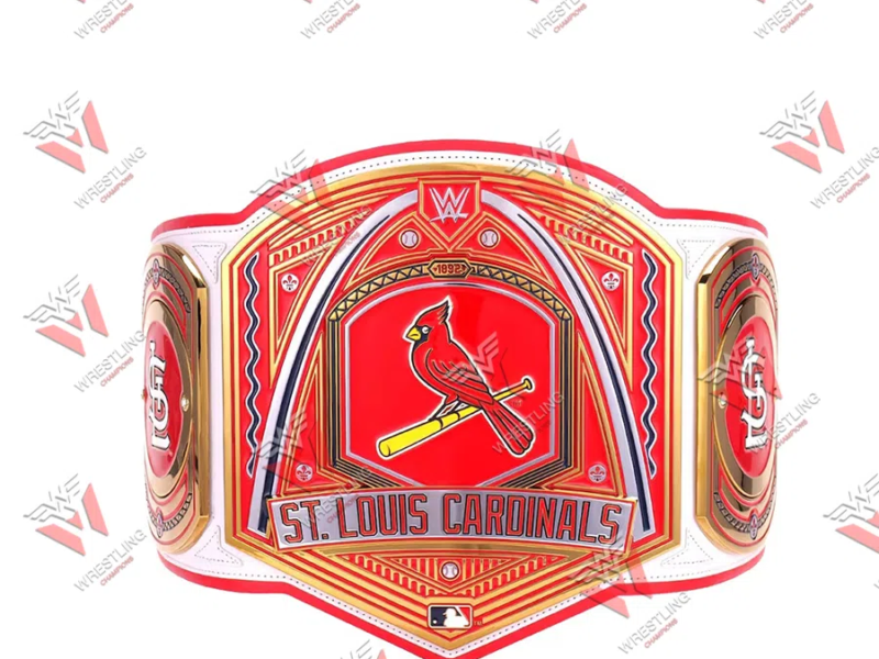 ST. Louis Cardinals MLB Championship Title Belt Replica