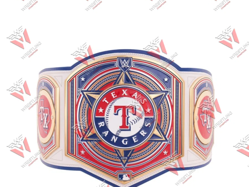 Texas Rangers MLB Championship Replica Title Belt