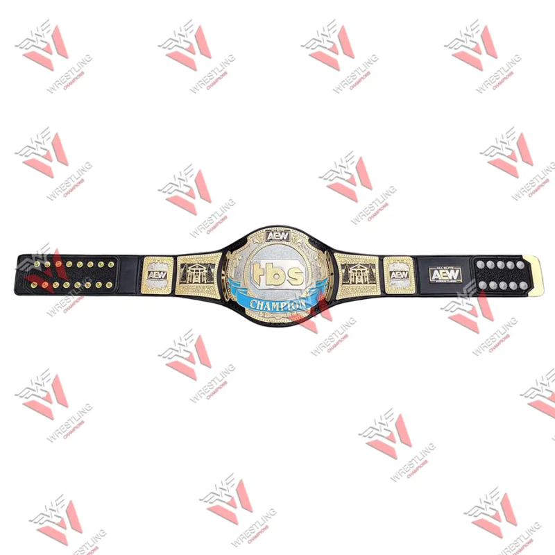 AEW TBS Wrestling Championship Replica Title Belt