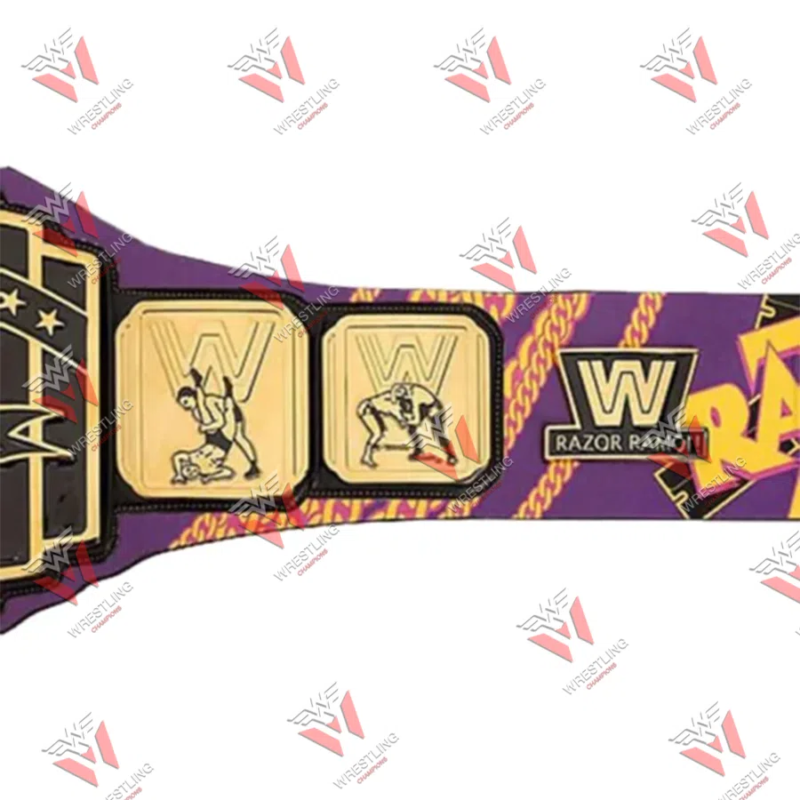 Razor Ramon Signature Series Wrestling Championship Customized Title Belt