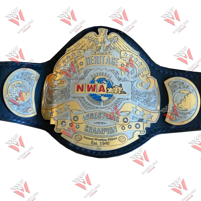 NWA Heritage Wrestling Championship Belt Replica