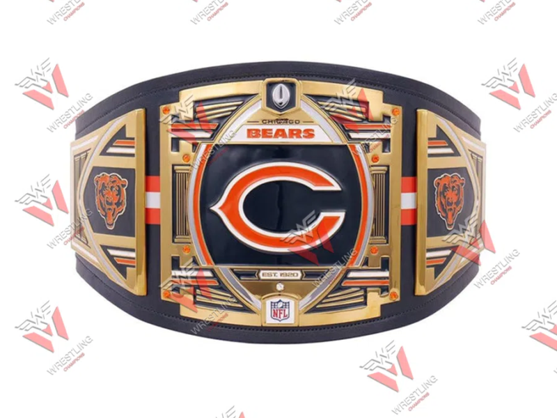 Chicago Bears NFL Wrestling Championship Title Belt