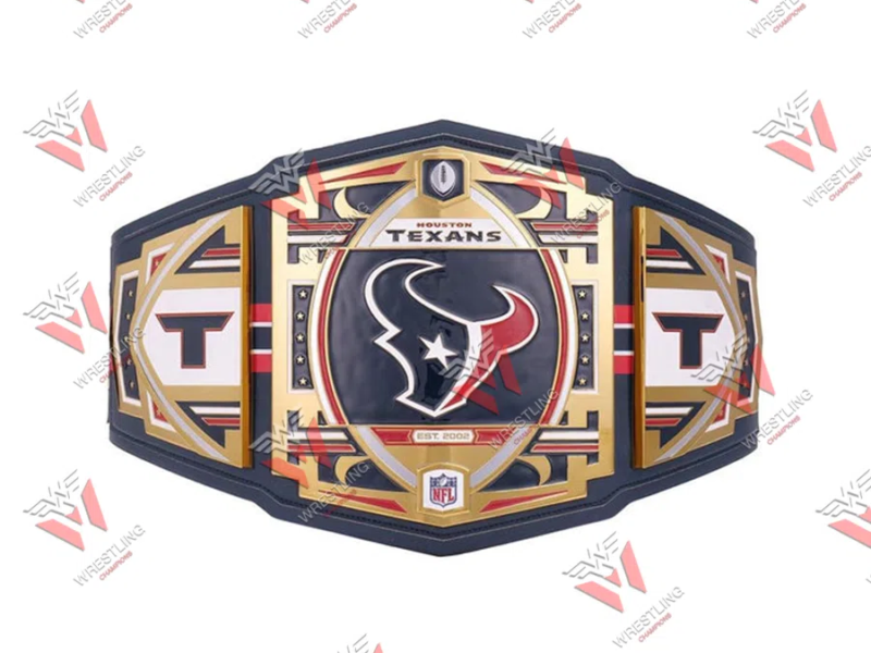 Houston Texans NFL Legacy Wrestling Championship Title Belt