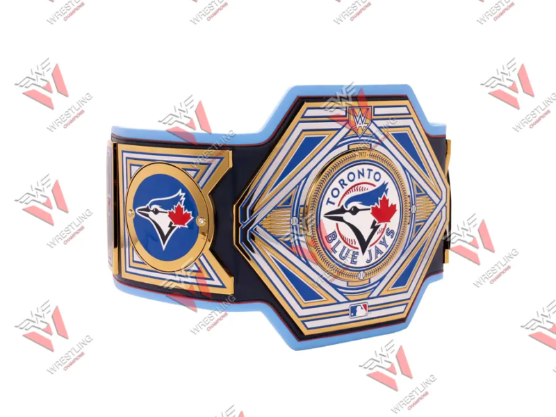 Toronto Blue Jays MLB Wrestling Championship Replica Title Belt