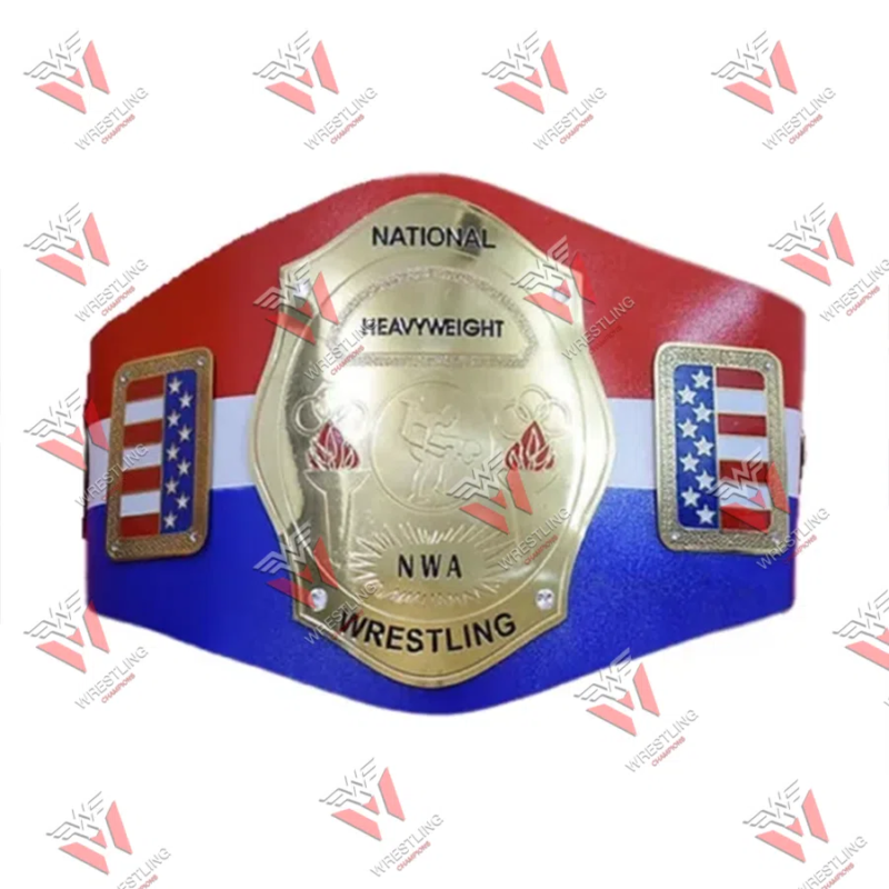 NWA National Heavyweight Wrestling Championship Replica Title Belt