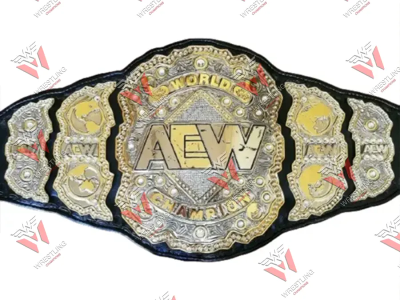 AEW Heavyweight Championship Customize Replica Title Belt