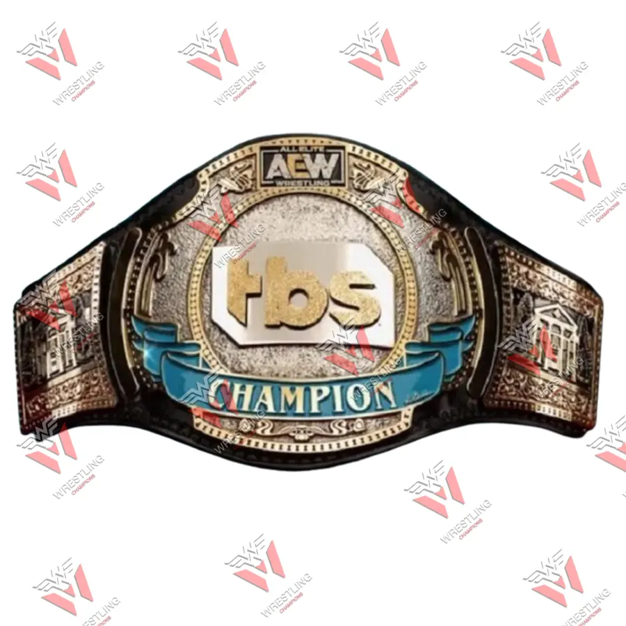 AEW TBS Wrestling Championship Replica Title Belt