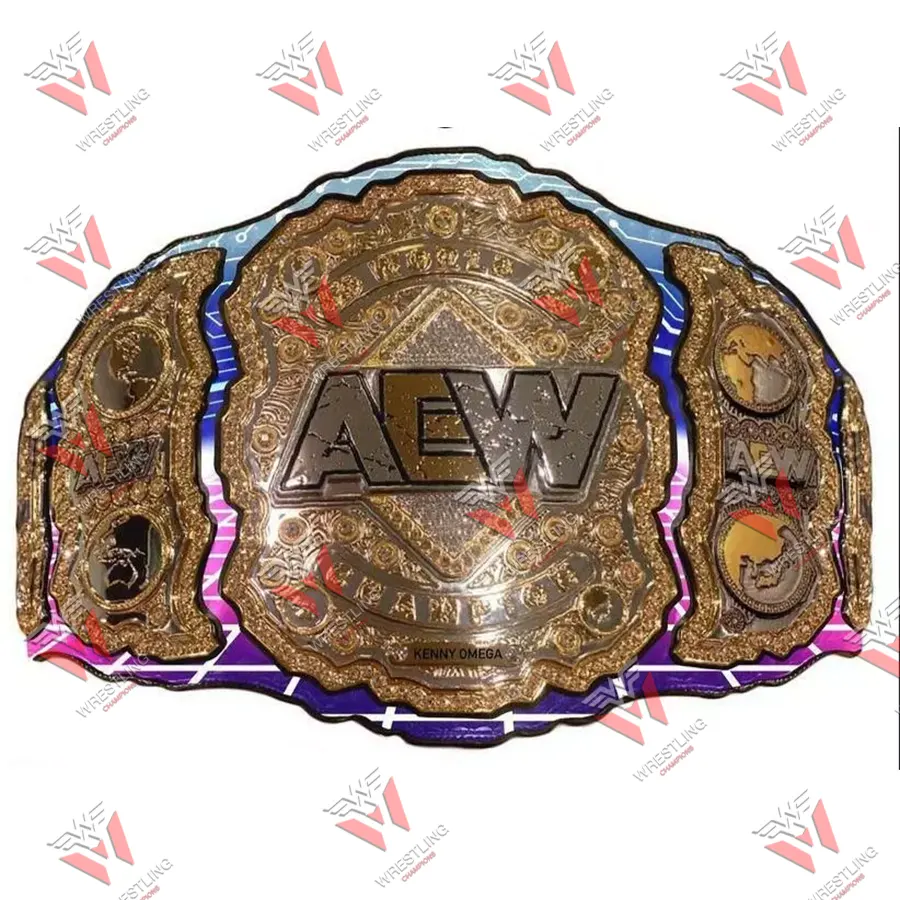 Custom AEW Elite Championship Wrestling Replica Title Belt