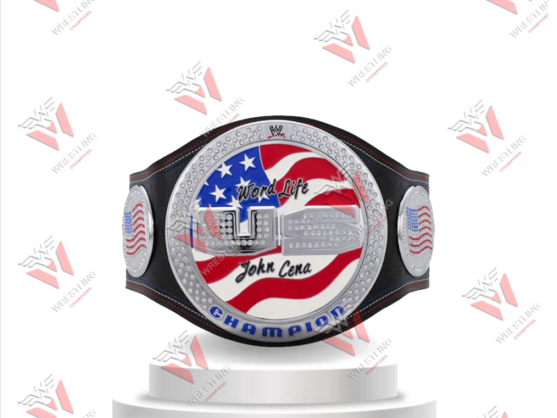 John Cena World Life Wrestling Championship Replica Title Belt