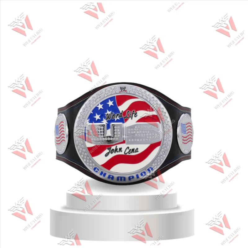 John Cena World Life Wrestling Championship Replica Title Belt