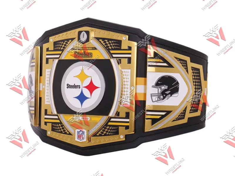 Pittsburgh Steelers Wrestling Championship Title Belt