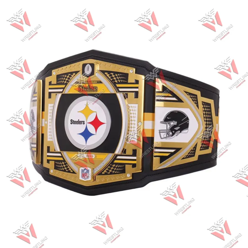 Pittsburgh Steelers Wrestling Championship Title Belt