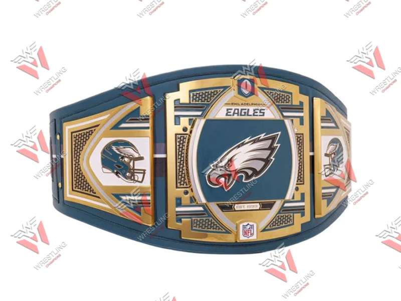 Philadelphia Eagles NFL Wrestling Championship Title Belt