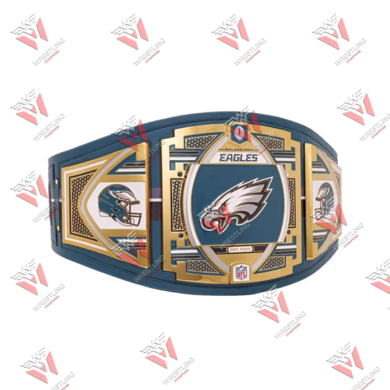 Philadelphia Eagles NFL Wrestling Championship Title Belt