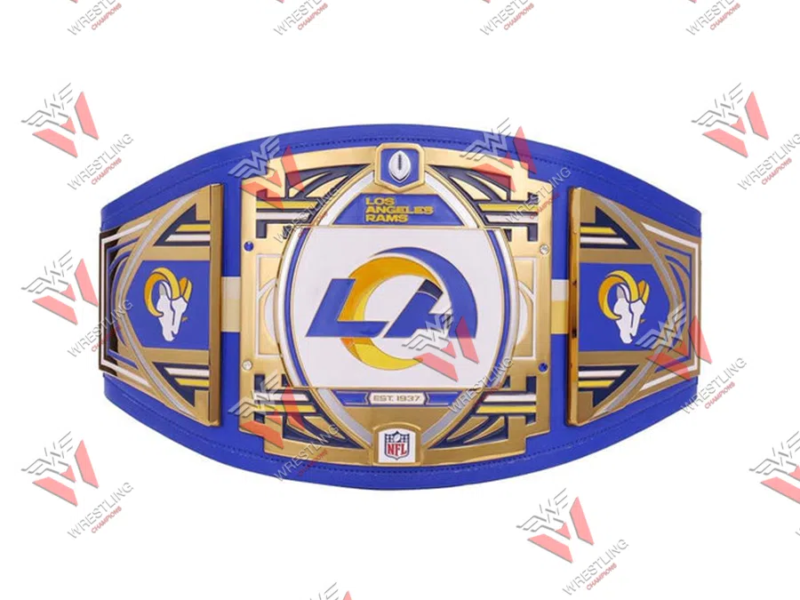 Las Vegas Raiders Wrestling Championship Title Belt