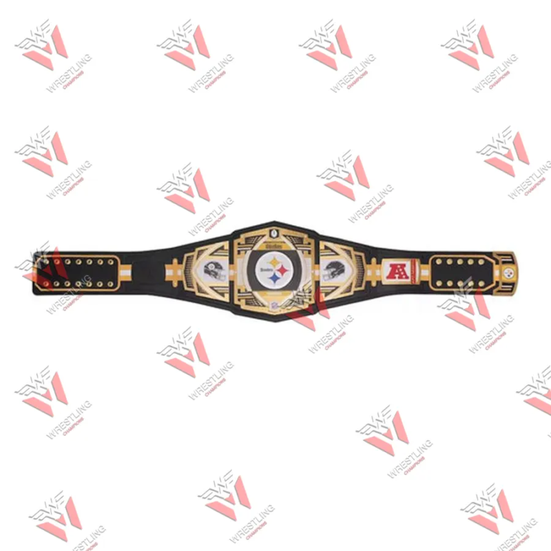 Pittsburgh Steelers Wrestling Championship Title Belt