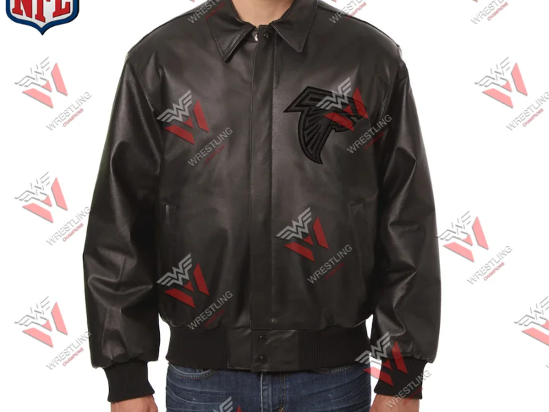 Men's Atlanta Falcons Leather NFL Jacket