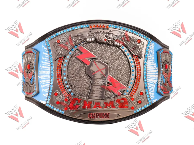 CM Punk 434 Day Record Signature Series Championship Replica Title Belt