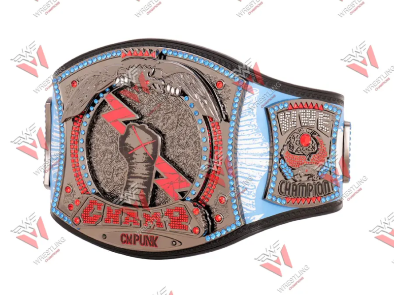 CM Punk 434 Day Record Signature Series Championship Replica Title Belt