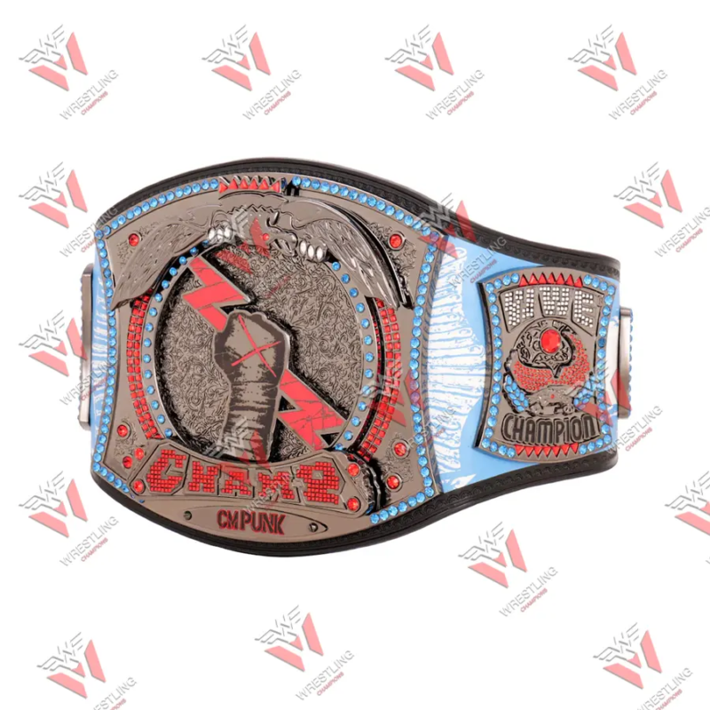 CM Punk 434 Day Record Signature Series Championship Replica Title Belt